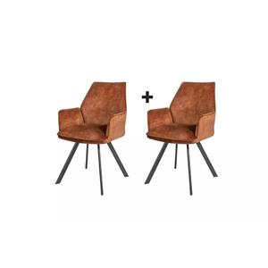 Haluta | Set van 2 eetkamerstoelen Rachel