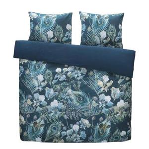 Royal dekbedovertrek Amari botanisch - blauw - 240x200/220 cm