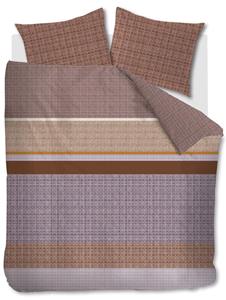 Beddinghouse Dekbedovertrek Birger Mauve-1-persoons (140 x 200/220 cm)