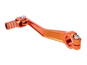 101 Octane Schakelpedaal inklapbaar Aluminium orange geanodiseerd voor Simson S50, S51, S53, S70, S83