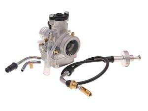Arreche Carburateur  21mm met Kabel choke  voor Derbi GPR, Aprilia RS, Yamaha TZR, MBK X-Power