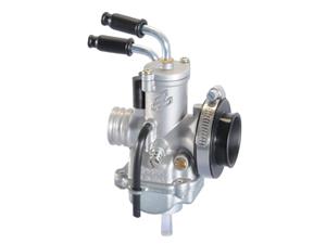 Polini Carburateur  CP 17,5mm met Kabel choke  Voorbereiding voor Minarelli, CPI, Keeway, Gilera, Piaggio
