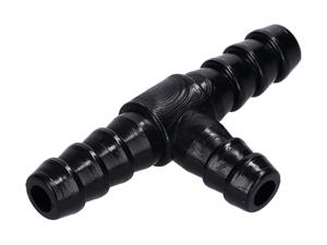 T-Stück Benzineslang zwart 8mm
