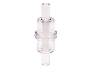 Polini Benzinefilter  rond transparant 8mm