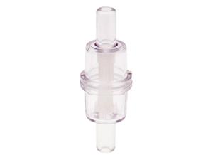 Polini Benzinefilter  rond transparant 8mm