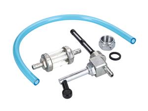 OEM Standard Set - Benzinhahn, Benzineslang en Benzinefilter voor Simson S50, S51, S70, MZ ETZ, TS, ES