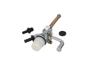101 Octane Benzinekraan met Water zak, langer gebogener Hevel voor Simson KR51/1, KR51/2 Schwalbe