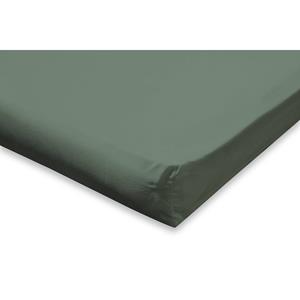 Elegance Topper Hoeslaken Katoen Perkal - Grenat Green 140x200cm