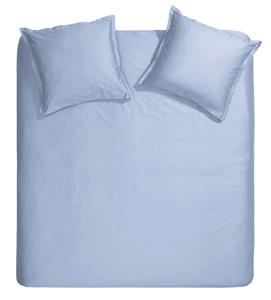 Cinderella Dekbedovertrek Sundays Satijn Soft Blue-1-persoons (140 x 200/220 cm)