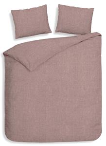 Hecket & Lane Heckett Lane Flanel Dekbedovertrek Franela Shady Pink-Lits-jumeaux (240 x 200/220 cm)