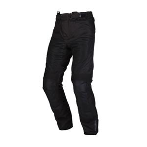 MODEKA Veo Air Pants, Doorwaai motorbroek heren, Zwart Kort