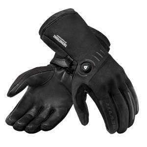 REV'IT! Freedom H2O, Verwarmde motorhandschoenen, Zwart