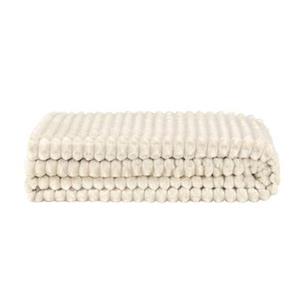 Leen Bakker Plaid Kyra - beige - 130x170 cm