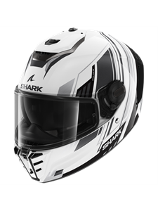 SHARK Spartan RS Byhron, Integraalhelm, Wit-Zwart-Chroom WKU