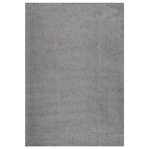 vidaXL Teppich Shaggy Hochflor Grau 160x230 cm 
