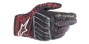 Alpinestars MM93 Losail V2 Gloves Black Asphalt Bright Red