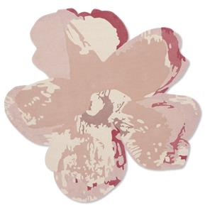 Ted Baker Shaped Magnolia Light Pink 162302 - 200x200 cm Vloerkleed