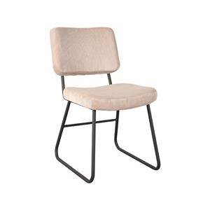LABEL51 Eetkamerstoel Noah - Naturel - Ribcord
