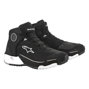ALPINESTARS CR-X Drystar, Motorschoenen, Zwart-Wit
