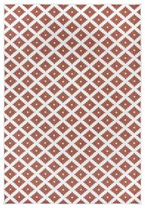 NORTHRUGS Läufer "Nizza", rechteckig, 5 mm Höhe, In-und Outdoor geeignet, Wohnzimmer, Balkon, Terrasse, Garten, Robust, Pflegeleicht, Flachgewebe, Wendbar