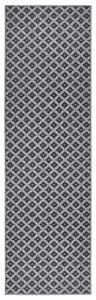 NORTHRUGS Läufer "Nizza", rechteckig, 5 mm Höhe, In-und Outdoor geeignet, Wohnzimmer, Balkon, Terrasse, Garten, Robust, Pflegeleicht, Flachgewebe, Wendbar