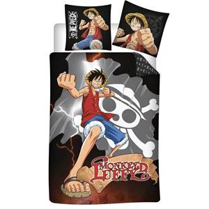 SlaapTextiel One Piece Dekbedovertrek Monkey D. Luffy