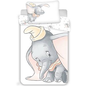 Disney Dumbo Baby Dekbedovertrek - 135 X 100 + 40 X 60 Cm - Katoen