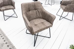 Invicta Interior Eetkamerstoel Loft Taupe - 42475