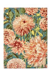 Harlequin Dahlia Coral Wilderness 142408 - 250x350 cm Vloerkleed