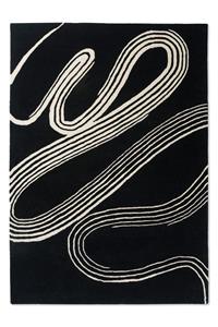 Brink & Campman Decor Flow Caviar 091305 - 200x280 cm Vloerkleed