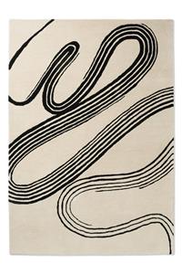 Brink & Campman Decor Flow Sand 091309 - 160x230 cm Vloerkleed