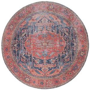 Veer Carpets Vloerkleed Heris Red 01 Rond ø200 cm