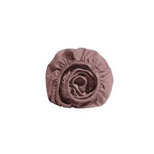Yumeko hoeslaken katoen satijn blush rose 90x200x30