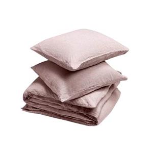 Yumeko overtrekset gewassen linnen rose chambray 200x220 + 2/60x70