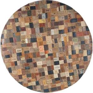 Veer Carpets Karpet Royal Labels Rond ø160 cm