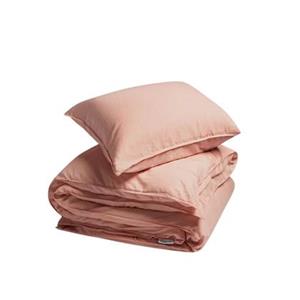 Yumeko overtrekset gewassen katoen satijn pink 140x220 + 1/60x70