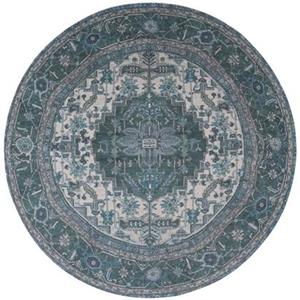 Veer Carpets Vloerkleed Heris Green 10 Rond ø160 cm