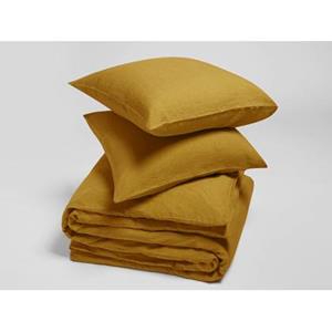 Yumeko overtrekset gewassen linnen narcissus 240x220 + 2/60x70