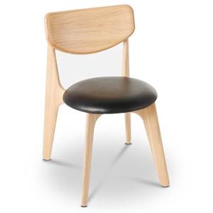 Tom Dixon Slab Side chair stoel gestoffeerd naturel