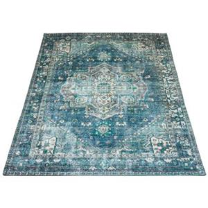 Veer Carpets Vloerkleed Nora Petrol 160 x 230 cm