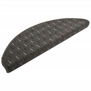 vidaXL Treppenmatten 15 Stk. Anthrazit 56x20 cm 