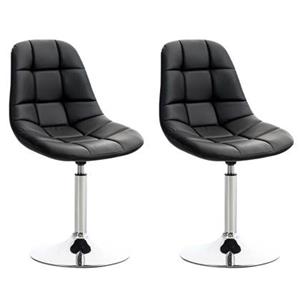 CLP Set van 2 Emil Eetkamerstoelen Kunstleer