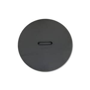 Bonfeu BonBiza Deksel Ø80 cm - L 80 x B 80 x H 9 cm - Staal - Zwart