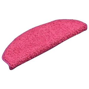 vidaXL Treppenmatten 15 Stk. Rosa 65x21x4 cm 