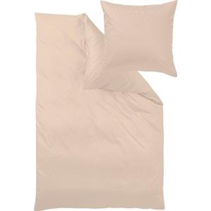 Curt Bauer Bettwäsche "Uni-Mako-Satin aus 100% Baumwolle, Bett- und Kopfkissenbezug mit Reißverschluss, pflegeleicht, STANDARD 100 by OEKO-TEX und Made in Green zertifiziert, auch ganzj