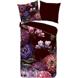 Descanso Tweezijdig te gebruiken overtrekset Bloomie met bies