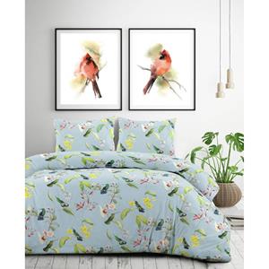 Papillon Dekbedovertrek Burung - Grijs its-jumeaux 240x200/220 Cm