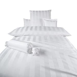 Bauer Damast-Bettwäsche  2044 Como ¦ weiß ¦ 100% Baumwolle ¦ Maße (cm): B: 135  - Möbel Kraft
