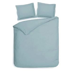Heckett & Lane Dekbedovertrek Punto phere Blauw - 2-persoons 200x200/220 Cm
