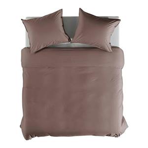 Yellow Geel Dekbedovertrek Percale - Canyon Rose - 2-persoons 200x200/220 Cm